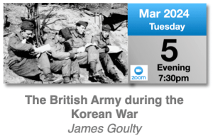 British Army in the Korean War James Goulty