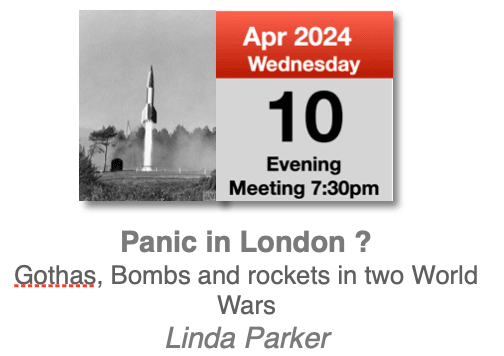 Panic in London Meeting April 2024